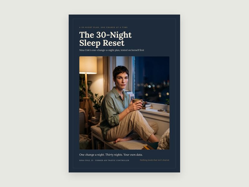Cover of The 30-Night Sleep Reset